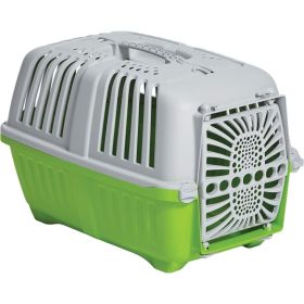 MidWest Spree Plastic Door Travel Carrier Green Pet Kennel - X Small - 1 count